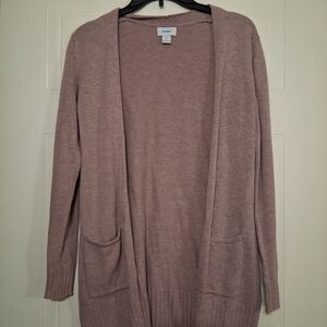 Old Navy Blush Open-Front Cardigan